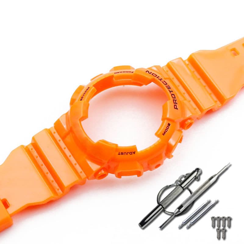 สายนาฬิกาข้อมือซิลิโคน สําหรับ Casioak G shock GA-110 GA100 GA120 GD-120 100 110 รูปที่ 9