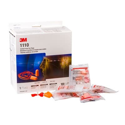 3M™ ปลั๊กลดเสียง รุ่น 1110 ชนิดมีสาย บรรจุซองพลาสติก ค่าการลดเสียง 29 เดซิเบล รูปที่ 6