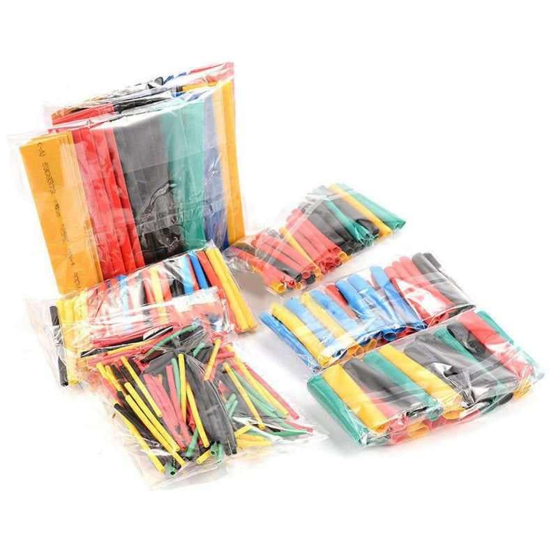 New Alitech 164 ชิ้นสีผสมความร้อนท่อหดฉนวนกันความร้อนท่อหดแขน 164pcs Assorted Shrinking Heat Shrink Tube Wrap รูปที่ 5