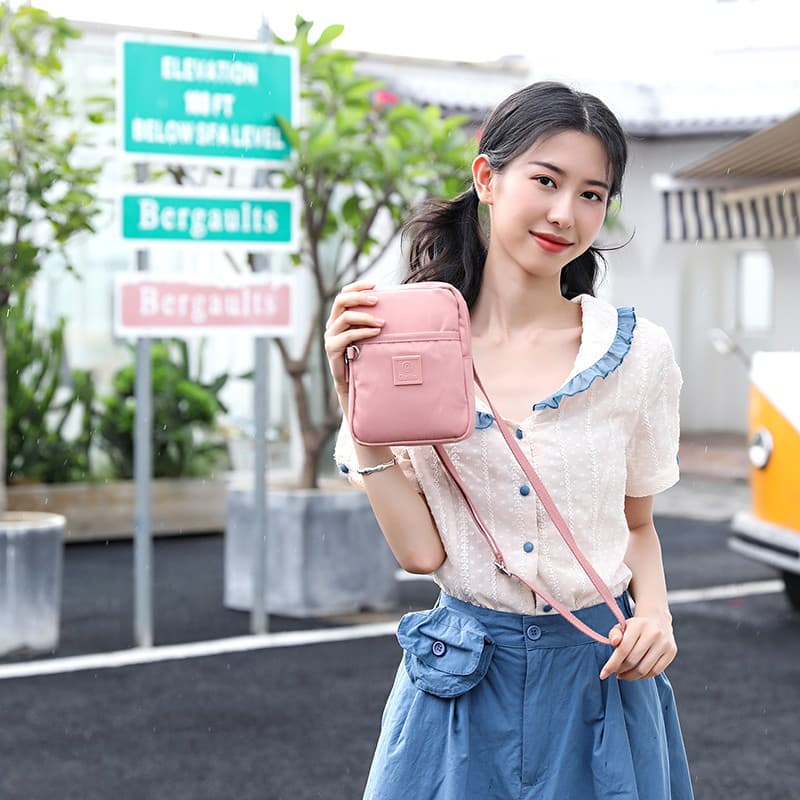 GUDIKA- กระเป๋าสะพายข้าง รุ่นใหม่ 2021 ผู้หญิง แฟชั่น เกรดพรีเมี่ยม ผ้าไนลอน กันน้ำ100% รุ่น-5155 รูปที่ 5