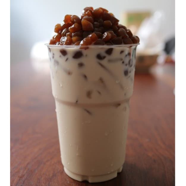MOKI บุกไข่มุกเฉาก๊วย 100กรัม บุกไข่มุก ไม่มีแป้ง บุกเพื่อสุขภาพ คีโต Konjac Pearl Brown Retort รูปที่ 7