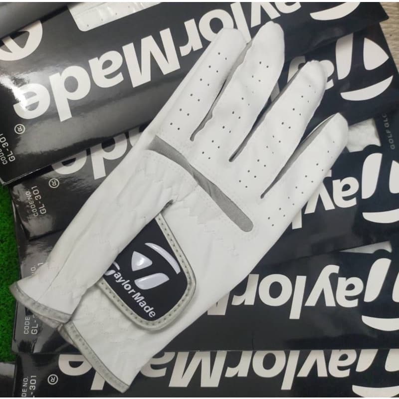 ถุงมือกอล์ฟ TaylorMade หนังแท้ นุ่ม// Genuine Cabbreta leather Golf Glove รูปที่ 2