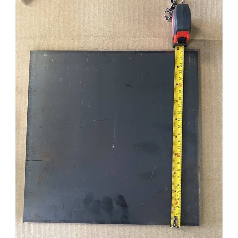 เหล็กแผ่นเพลท 10” x 10” ทุกความหนา รูปที่ 1