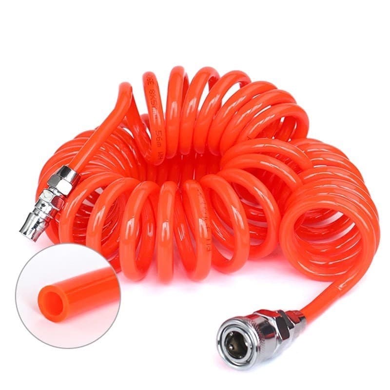 NP-205 แบบสปริง สายลม แบบสปริง PU AIR HOSE ขนาด 5x8 mm. 12 เมตร รูปที่ 4