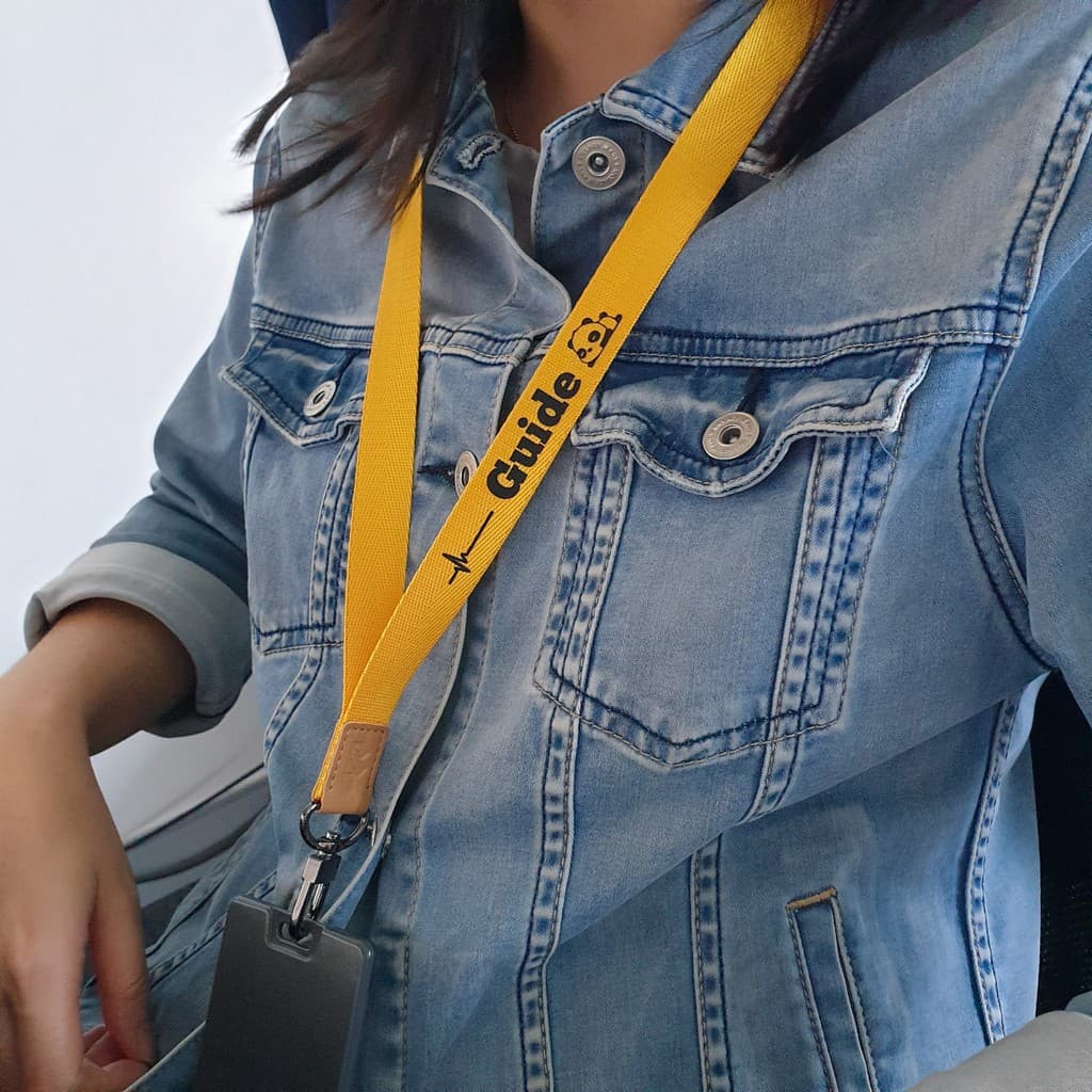 สายคล้องคอ ใส่ชื่อ/ข้อความฟรี สายบัตรพนักงาน - Personal Lanyard รูปที่ 2