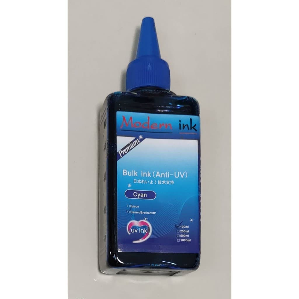 หมึกเติมสำหรับ Brother ยี่ห้อ Modernink ขนาด 100 ml รูปที่ 5