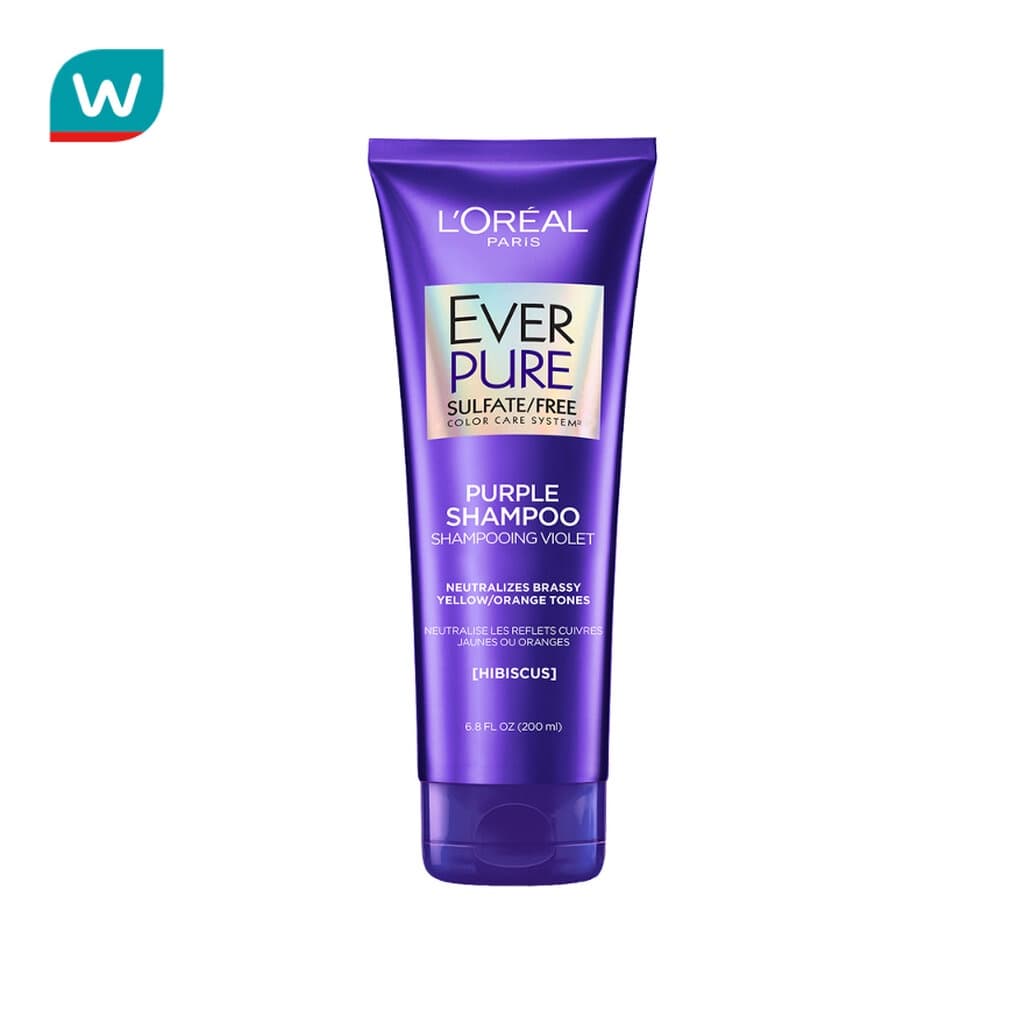 L'Oreal ลอรีอัล ปารีส เอเวอร์เพียว แบรส โทนนิ่ง เพอร์เพิล แชมพู 200 มล. รูปที่ 1