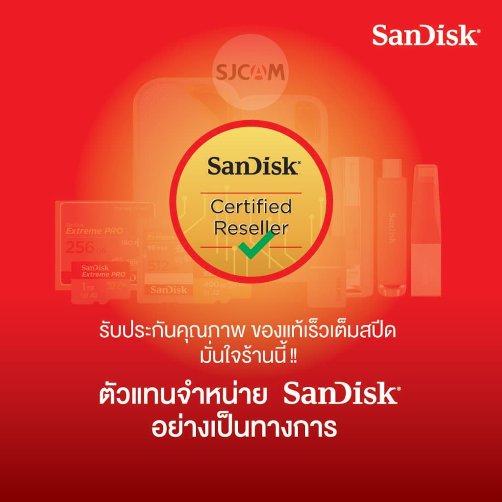 SANDISK EXTREME Micro SD Card 128GB 64GB 32GB SDXC A2 U3 190/90mb/s* Memory for gopro รูปที่ 9