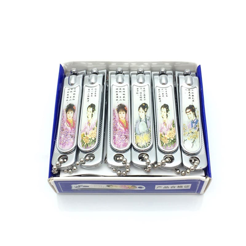 กรรไกรตัดเล็บ CHUANG XIN N-346A 1 แพ๊ค มี 12 ชิ้น รูปที่ 1