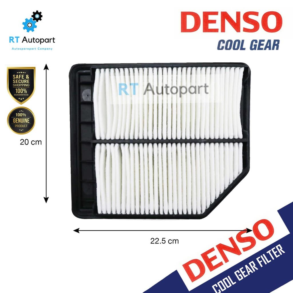 Denso กรองอากาศ Honda Civic FD ปี06-11 เครื่อง 1.8 R18A / เด็นโซ่ ฮอนด้า ซีวิค06 เอฟดี / 17220-RNA-A00 / 260300-0241 รูปที่ 3