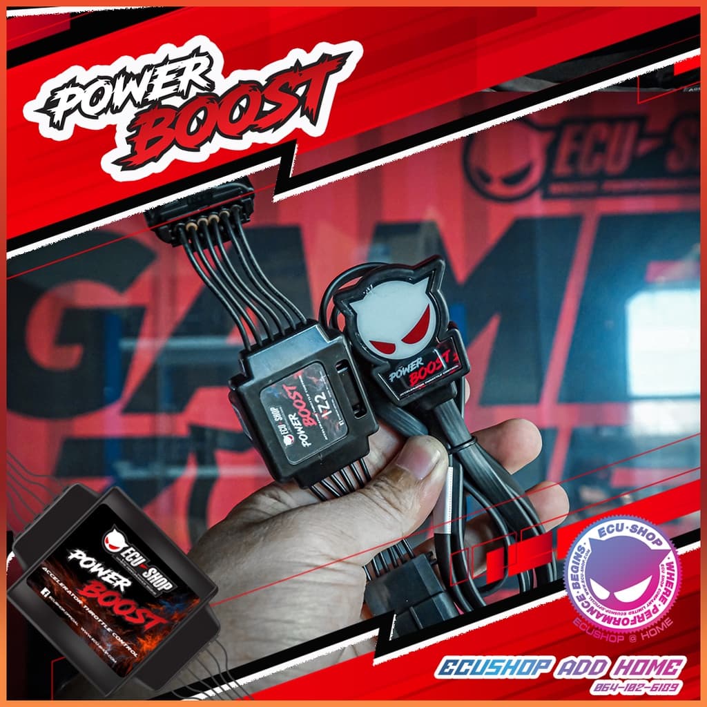 คันเร่งไฟฟ้า POWER BOOST แบรนด์ ecushop ปรับได้ 3 ระดับ พร้อมโหมดปิดควันดำ รูปที่ 5