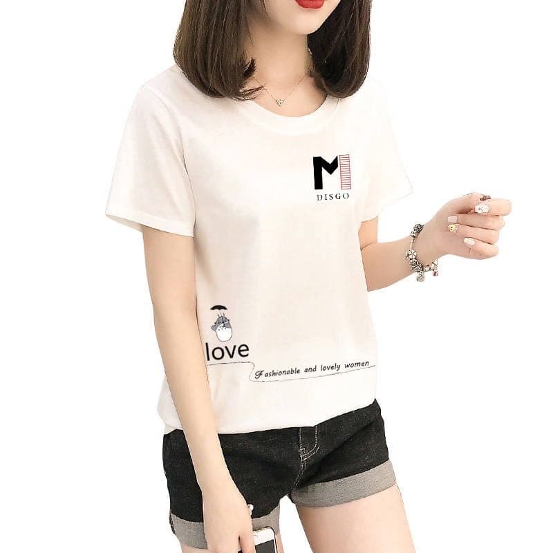 เสื้อแฟชั่นผู้หญิง แขนสั้น สไตล์เกาหลี สวมใส่สบาย รูปที่ 2
