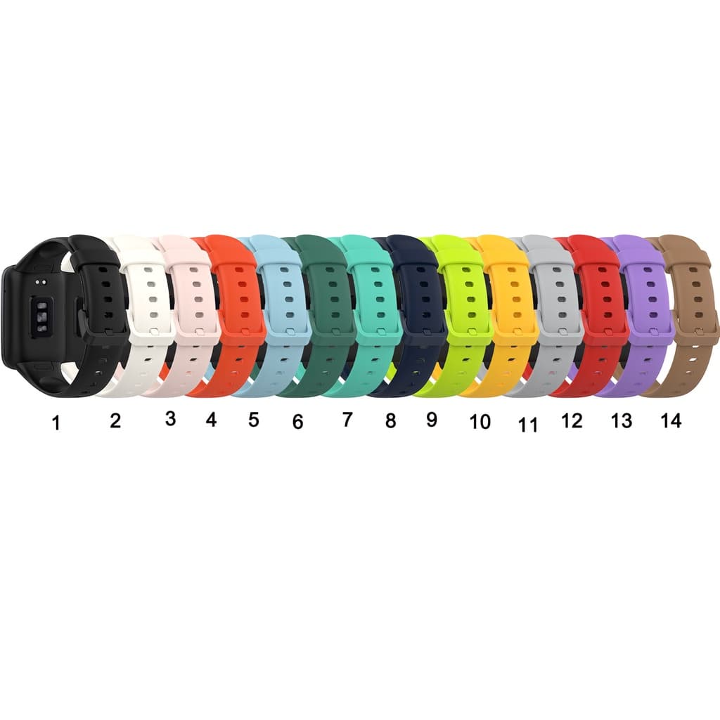 สายนาฬิกาข้อมือซิลิโคน กันน้ํา สําหรับ Xiaomi Mi Band 7 Pro MiBand 7 Pro รูปที่ 2