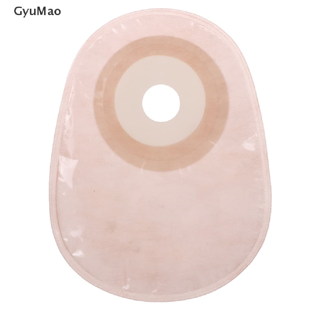 10PCS One-piece System Colostomy Bags Disposable Ostomy Drainable Single Pouch HDY รูปที่ 6