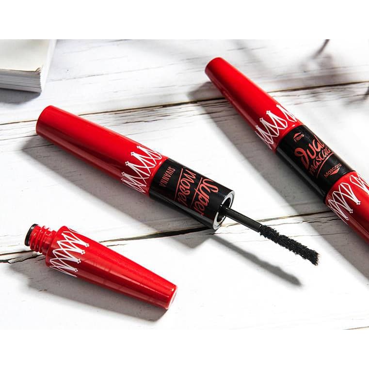 Sivanna Colors Super Model Waterproof Mascara 4.5g+1.2g HF893 มาสคาร่า สิวันนา กันน้ำ ขนตาหนา ยาว รูปที่ 5