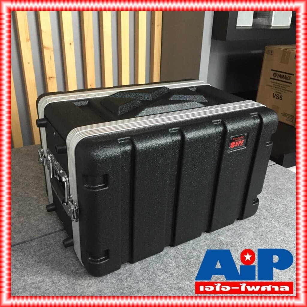 กล่องrack NPE RACK ABS 6US ลึก9นิ้ว ตู้RACK กล่องใส่อุปกรณ์เครื่องเสียง rack แร็ค แร็ค6U RACK9นิ้ว เอไอ-ไพศาล รูปที่ 2