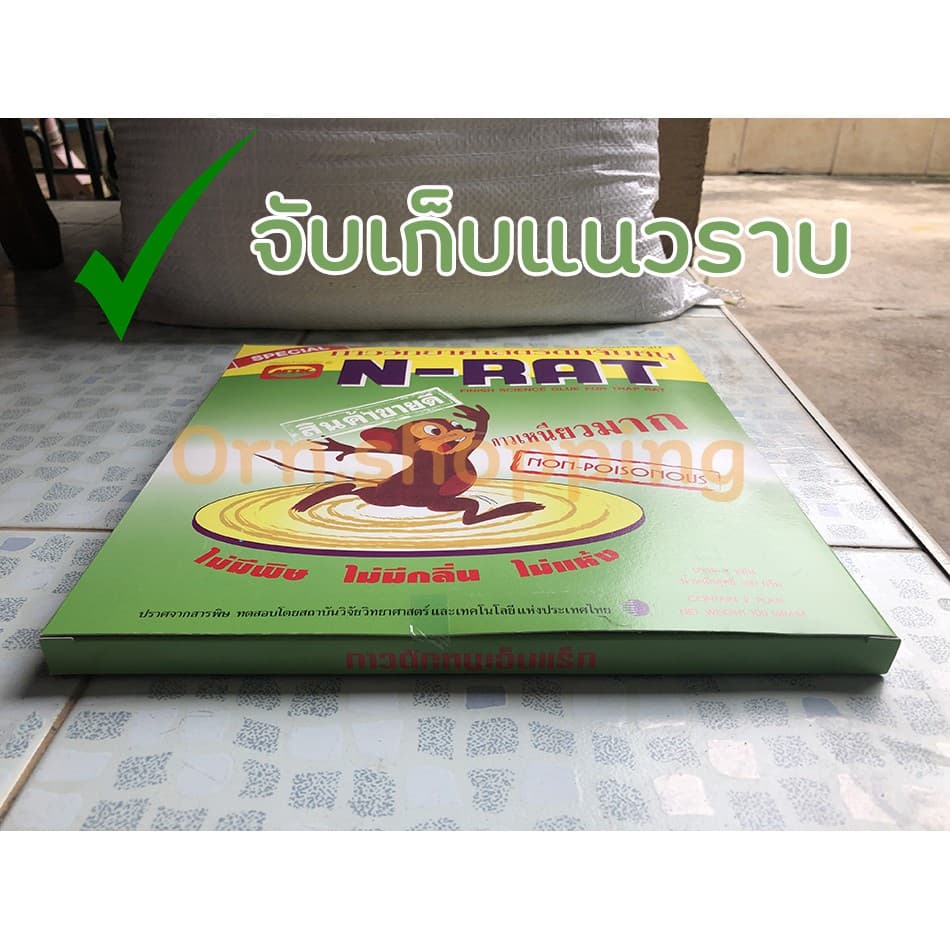 กาวดักหนู เหนียวจัดๆ ปลอดสารพิษ เหนียวเป็นพิเศษ ใช้งานง่าย แบบสำเร็จรูป รูปที่ 4