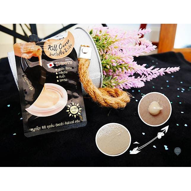 สมูทโตะ ซีซี คุชชั่น อัลตร้า คัฟเวอร์ ครีม Smooto CC Cushion Ultra Cover Cream 8 กรัม รูปที่ 5