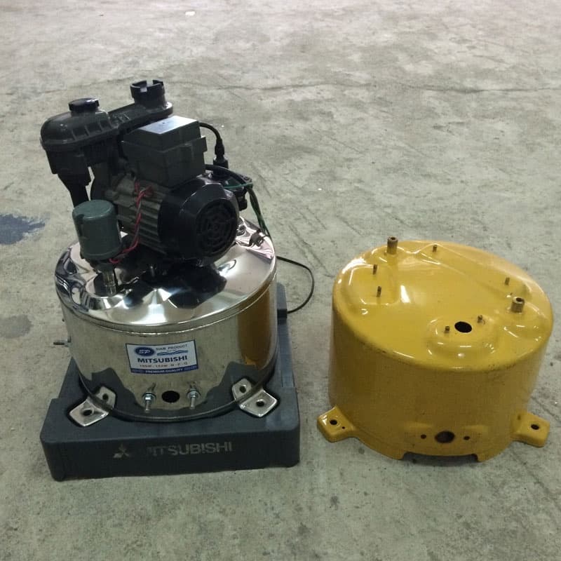ถูกสุด แพคดีถังปั๊มน้ำสแตนเลส SP สำหรับปั๊มน้ำ MITSUBISHI รุ่น 85-105-155-205-255-305 P, Q ,QS,R รุ่นหนา รูปที่ 4