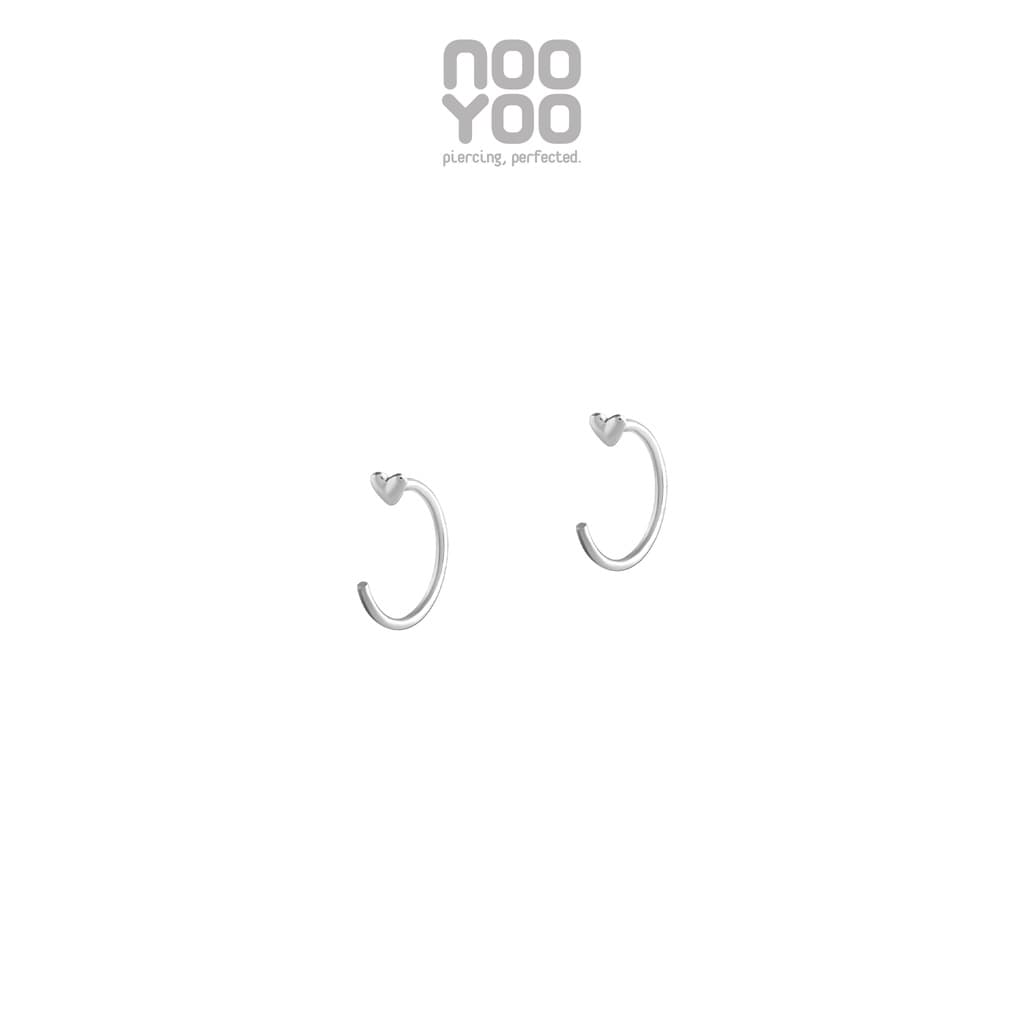 NooYoo ต่างหูสำหรับผิวแพ้ง่าย Open Claw Surgical Steel รูปที่ 2
