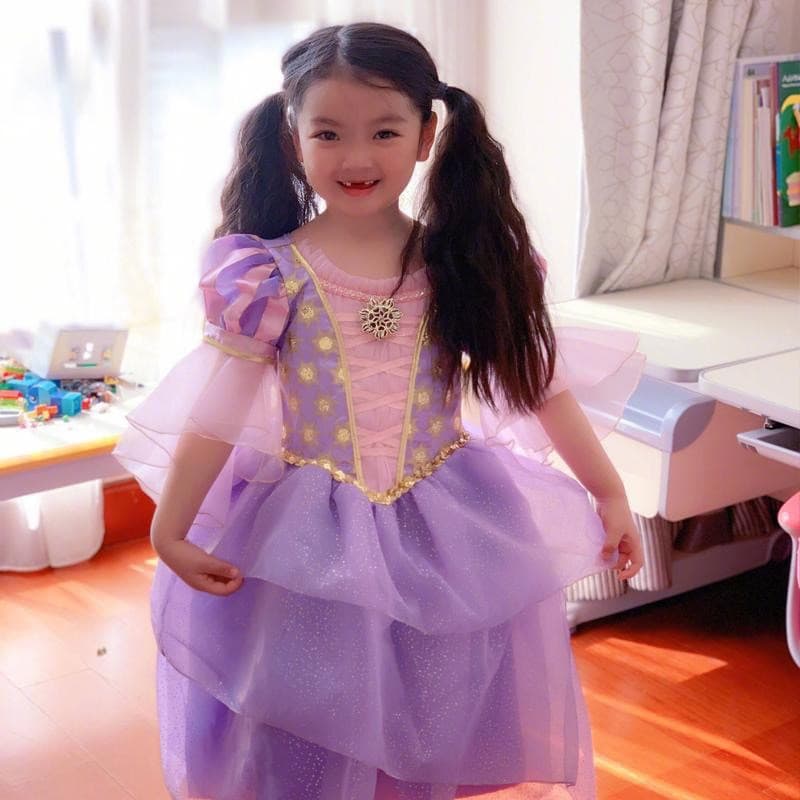 หางม้า ลอนมาม่า แบบผูก สำหรับเด็ก แฮร์พีช หางม้าเด็ก แฮร์พีชเด็ก รูปที่ 6