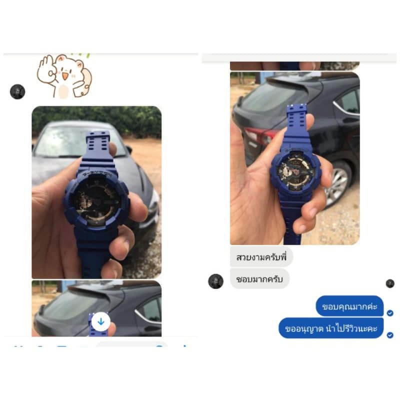 สายแต่ง G-Shock สำหรับ GA100 / GA110 / GD100 / GA-120 – สายซิลิโคน/เรซิ่น ใส่ร่วมกันได้ ทนทาน สวยเท่ รูปที่ 7
