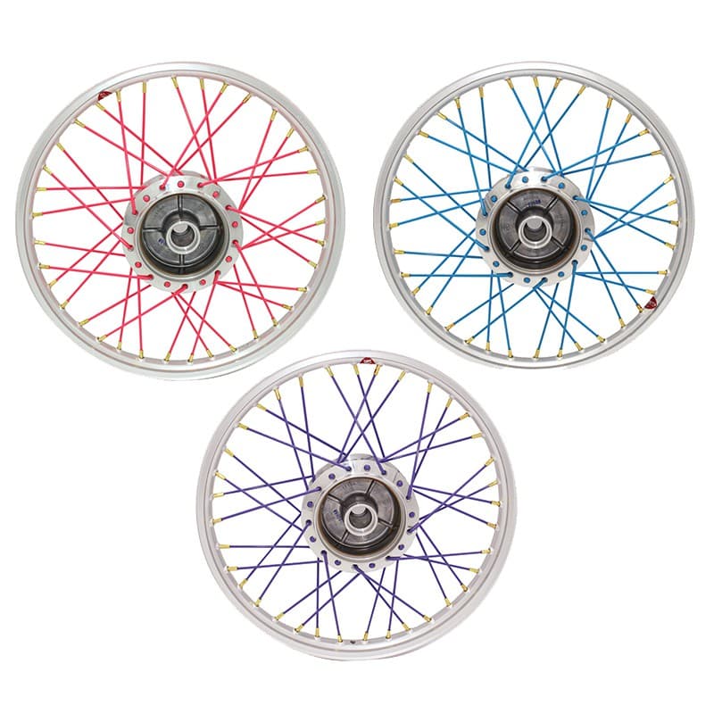 ซี่ลวดสี KAZITO ขายเป็นกล่อง มีสีเหลือง เขียว ส้ม ชมพู ฟ้า ม่วง 6สีรวม SPOKES&NIPPLES รูปที่ 3