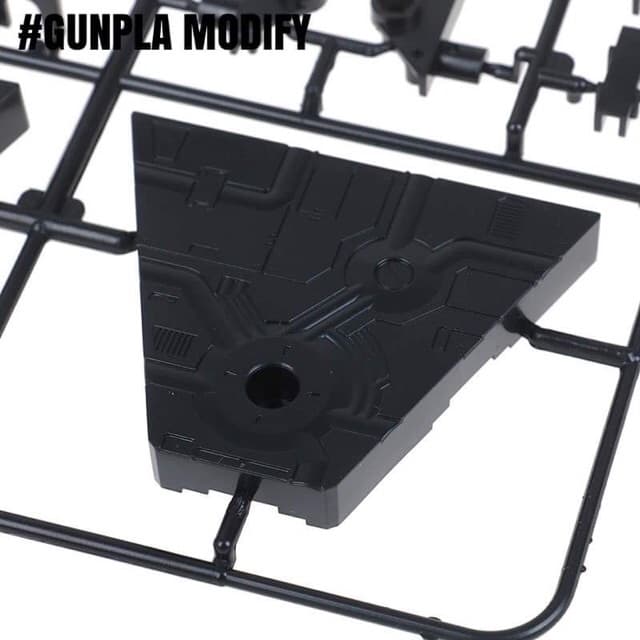 Action Base ฐานตั้งโมเดลกันพลาและฟิกเกอร์ 1/100 และ 1/144 ชนิดสีดำ รูปที่ 4
