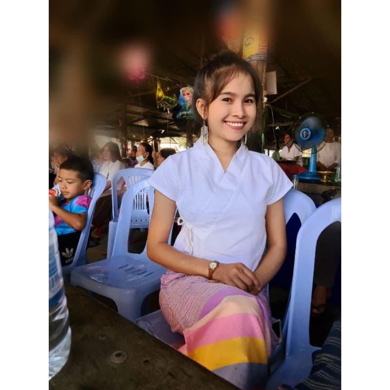 11.11​ เสื้อเจ้านาง​มัดข้าง เสื้อผ้าฝ้ายพื้นเมือง รูปที่ 5