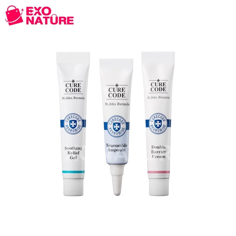 ของแท้ • Curecode Soothing Relief Gel 15ml / Neuromide Ampoule 8ml / Double Barrier Cream 15ml รูปที่ 2