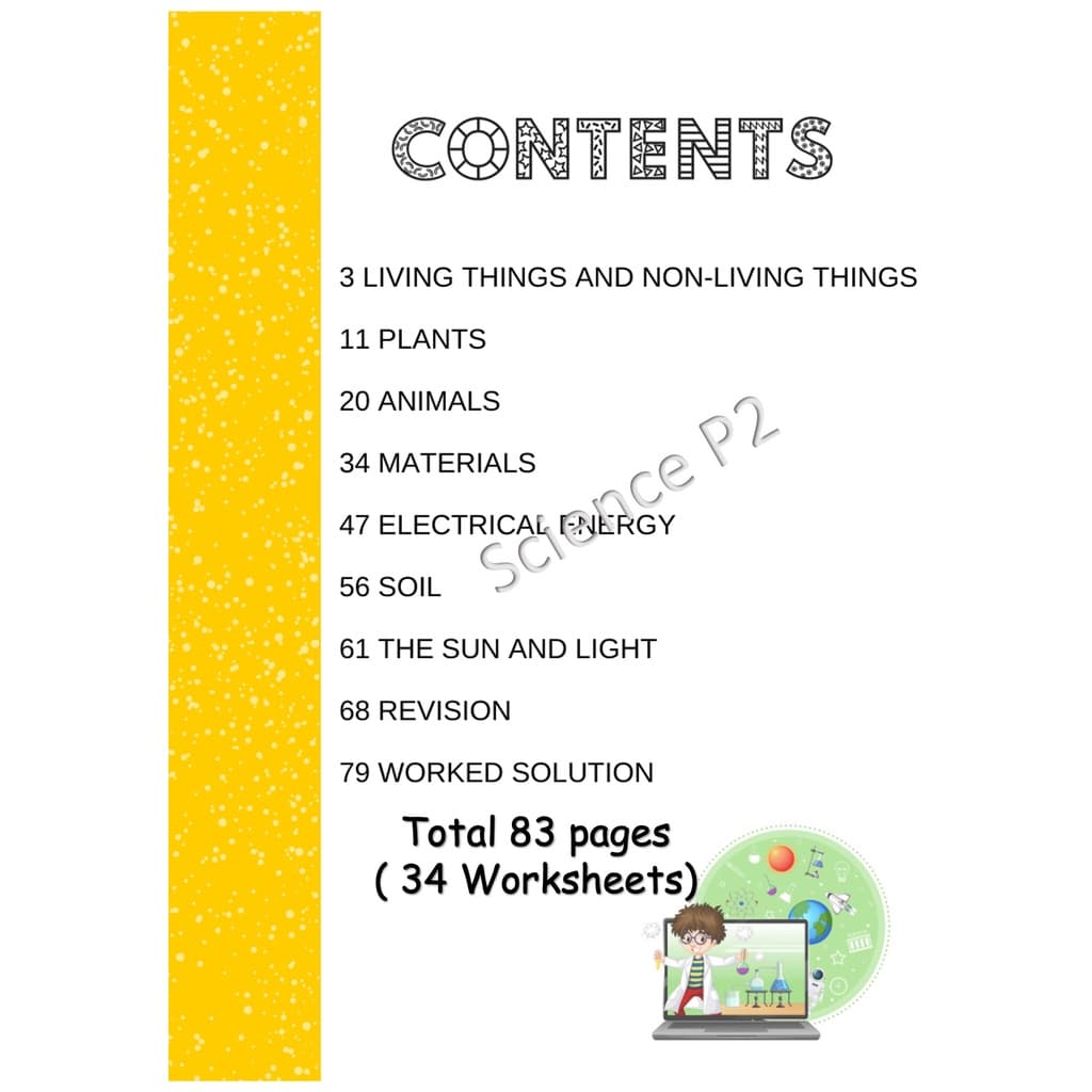 ใบงาน Science ป.2 EP/MEP/MSEP | ครบ 2 เทอม พิมพ์สีทั้งเล่ม 83 หน้า พร้อมสรุป+เฉลย รูปที่ 2