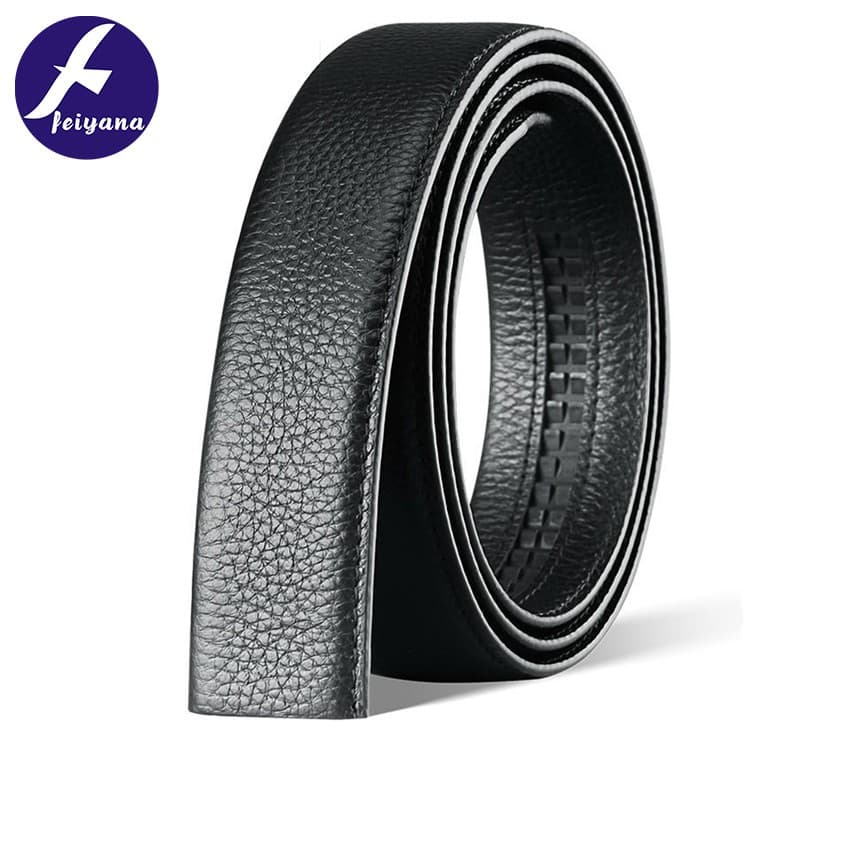 FEIYANA เข็มขัดหนังวัวนิ่มสองด้านเกรดพรีเมียม สายเข็มขัด รุ่น KP-SS รูปที่ 1