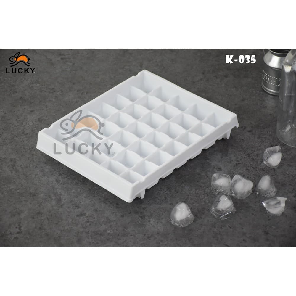 LUCKY HOME ถาดทำน้ำแข็ง 35 ช่อง K-035 ขนาด: 20 x 25.2 x 3.8 cm รูปที่ 6