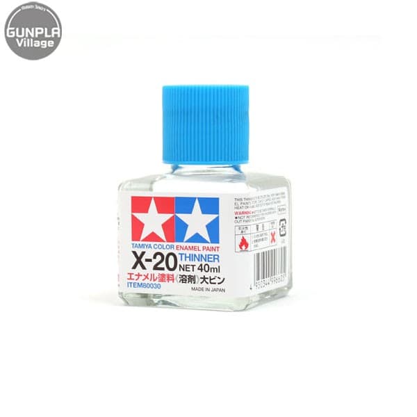 Tamiya 80030 Enamel X-20 Thinner 40ml 4950344996605 4950344067077 รูปที่ 1