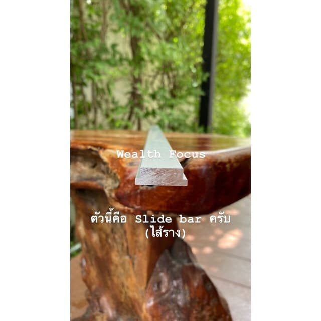 T-track & Slide bar ยาวสูงสุด 2 เมตร อลูมิเนียมรางไม้ T-slot รางโต๊ะเร้าท์เตอร์ รูปที่ 2