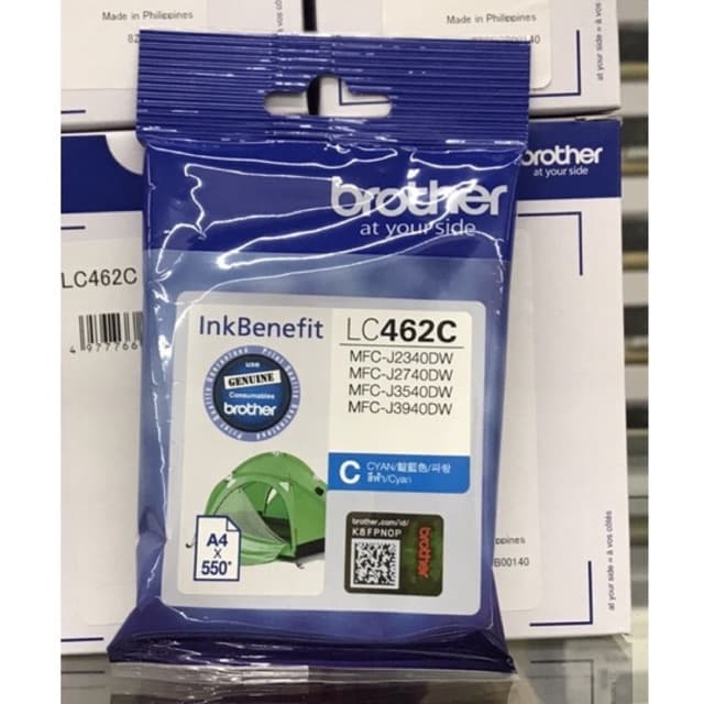 ตลับหมึกอิงค์เจ็ท Brother Ink LC-462 BK,C,M,Y รูปที่ 7