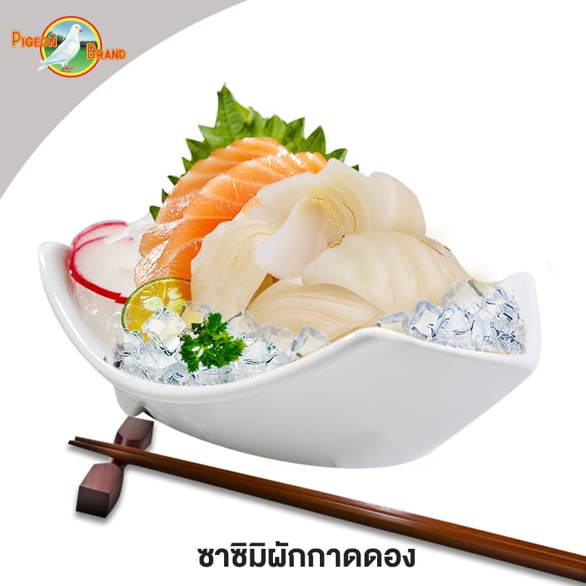 ผักกาดดองเค็ม ฮั่วน่ำฉ่าย ตรานกพิราบ ฝาดึง ขนาด 140 กรัม แพ็ค 6 กระป๋อง รูปที่ 4