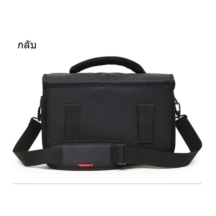 วัสดุกันน้ําไนล่อน DSLR กระเป๋ากล้องถ่ายภาพแบบพกพากระเป๋าสําหรับ Camera accessories Canon Canon Camera Bag รูปที่ 6