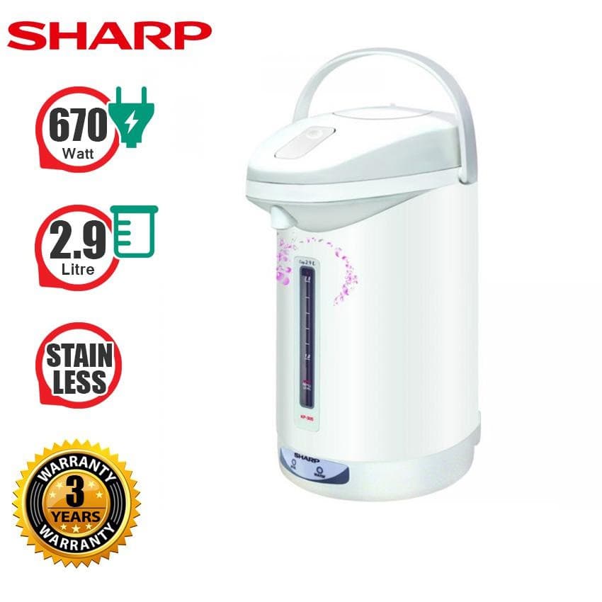 ชาร์ป กระติกน้ำร้อน THERMOPOT ขนาด 2.9 ลิตร รุ่น KP-30ST รูปที่ 3