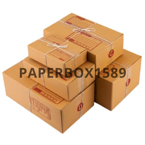 กล่องไปรษณีย์ เบอร์ 0+4 ขนาด 11x17x10 cm KA125 แกรม ลอน C หนา 3 ชั้น รูปที่ 2