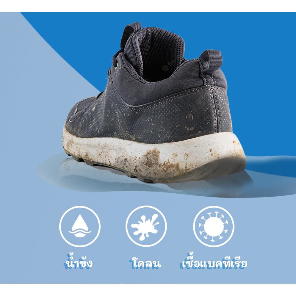 ผงซักรองเท้า SHOES CLEAN PREMIUM QUALITY Net Weight 25g แถมถุงซักครบเซ็ต New pagkage รูปที่ 7