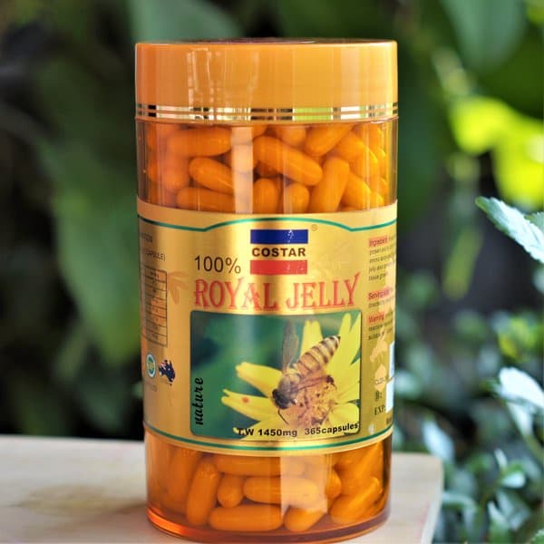 Costar Royal Jelly 1450mg Nature 365 Capsules รอยัลเยลลี่ 1450 มิลลิกรัม รูปที่ 3