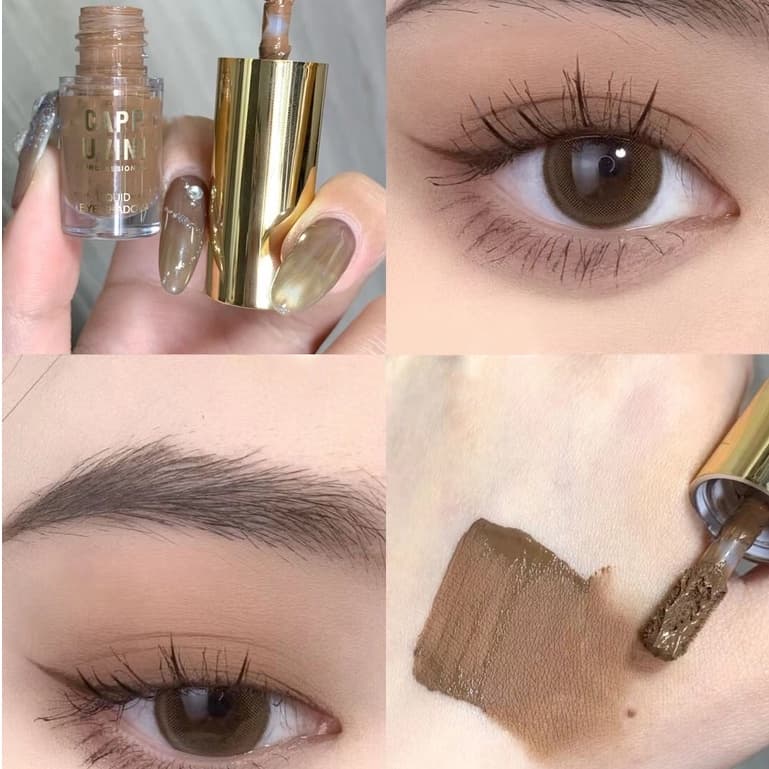 มาใหม่Cappuvini อายแชโดว์แบบน้ำ เนื้อแมตต์ สีสวย ติดทน กันน้ำ 7 สี รูปที่ 6