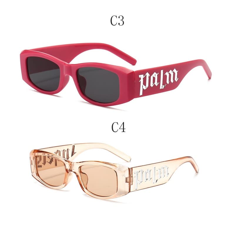 COD แว่นตากันแดดแฟชั่น กรอบสีม่วง ขนาดเล็ก สไตล์ฮิปฮอป สําหรับผู้หญิง รูปที่ 7