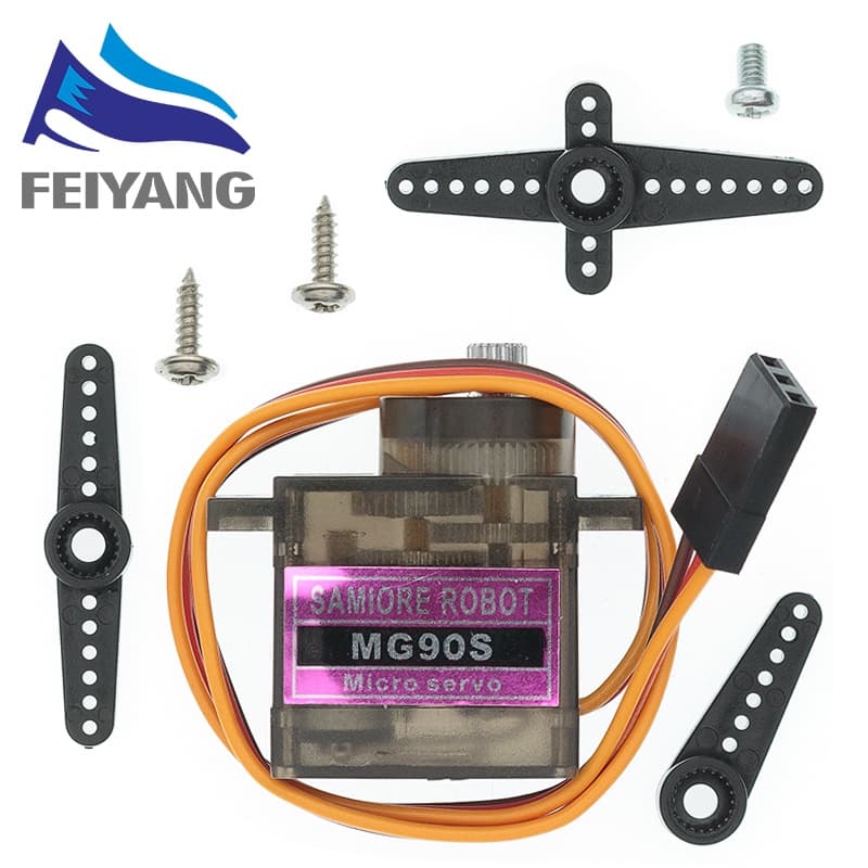 เครื่องบินเฮลิคอปเตอร์บังคับ ขนาดเล็ก 9 กรัม Servo SG90/MG90S RC 250 450 รูปที่ 2