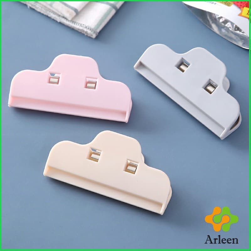 Arleen ที่หนีบถุง ที่หนีบถุงขนม ที่หนีบอเนกประสงค์ คลิปปิดปากถุงพลาสติก Moisture-proof clip รูปที่ 6