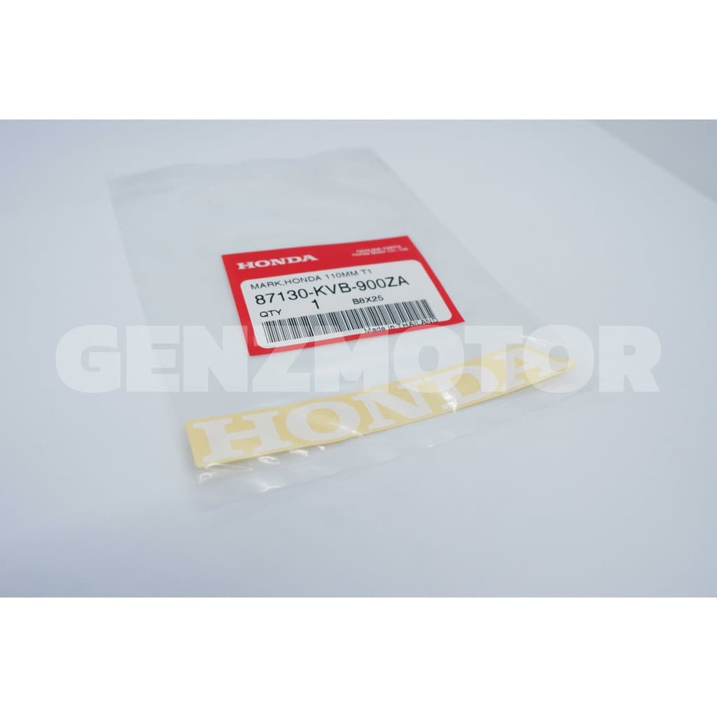 สติ๊กเกอร์ HONDA 110MM สติ๊กเกอร์แต่งรถ แท้ศูนย์ ค่าส่งถูก รูปที่ 2