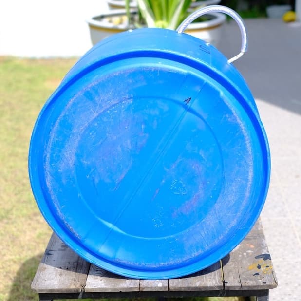 ถังขอบเหล็ก 2 ชั้น 59cm.*55cm.*40cm. รูปที่ 4