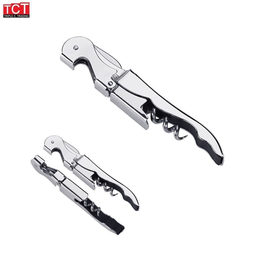 ที่เปิดขวด เปิดไวน์สแตนเลส อุปกรณ์เปิดขวด อย่างดี Bottle opener & wine opener รูปที่ 6