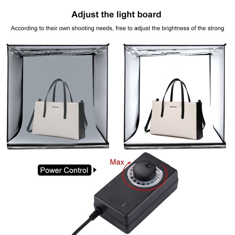 PULUZ LIGHT STUDIO BOX ขนาด 40x40CM แถมฟรี!! ฉากหลัง 6 สี รูปที่ 3